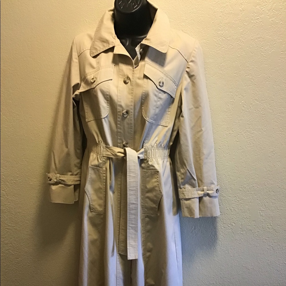 Vintage Trench Coat Dress.